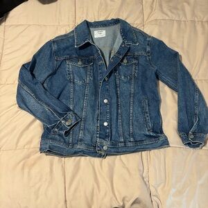 Old Navy Light Blue Boyfriend Denim Jacket